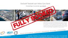 Volvo fully booked